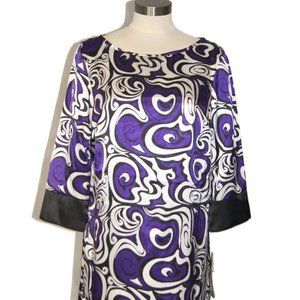 Citi Clothing Dress Purple Women's Size 12 Washable Pullover NWT